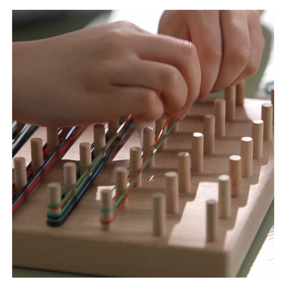 GEOBOARD - AHŞAP LASTİKLİ ŞEKİLLER Çocuk Kitapları Uzmanı - Children's Books Expert