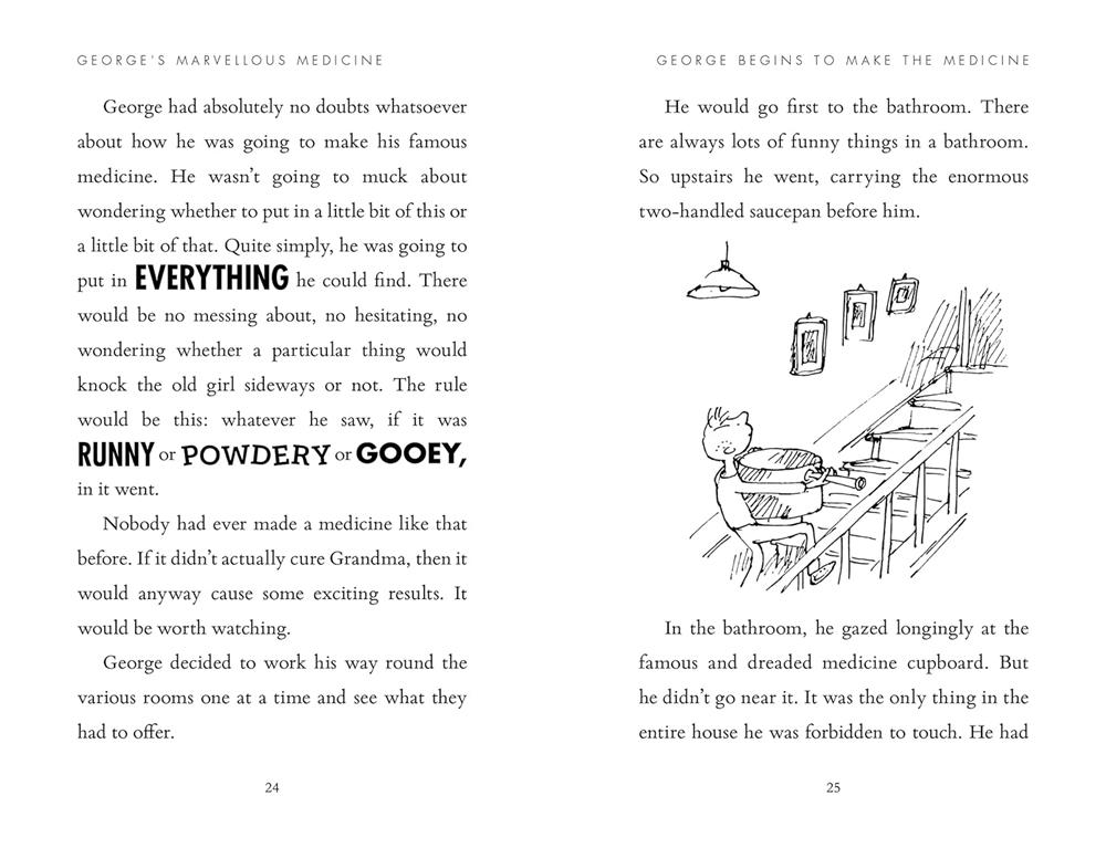 Georges Marvellous Medicine - Paperback Çocuk Kitapları Uzmanı - Children's Books Expert