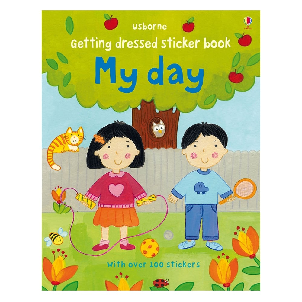 GETTING DRESSED STICKER BOOK MY DAY #yenigelenler Çocuk Kitapları Uzmanı - Children's Books Expert