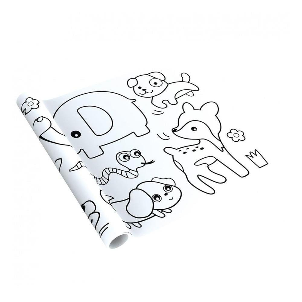Giant Colouring Scroll - Animals Çocuk Kitapları Uzmanı - Children's Books Expert