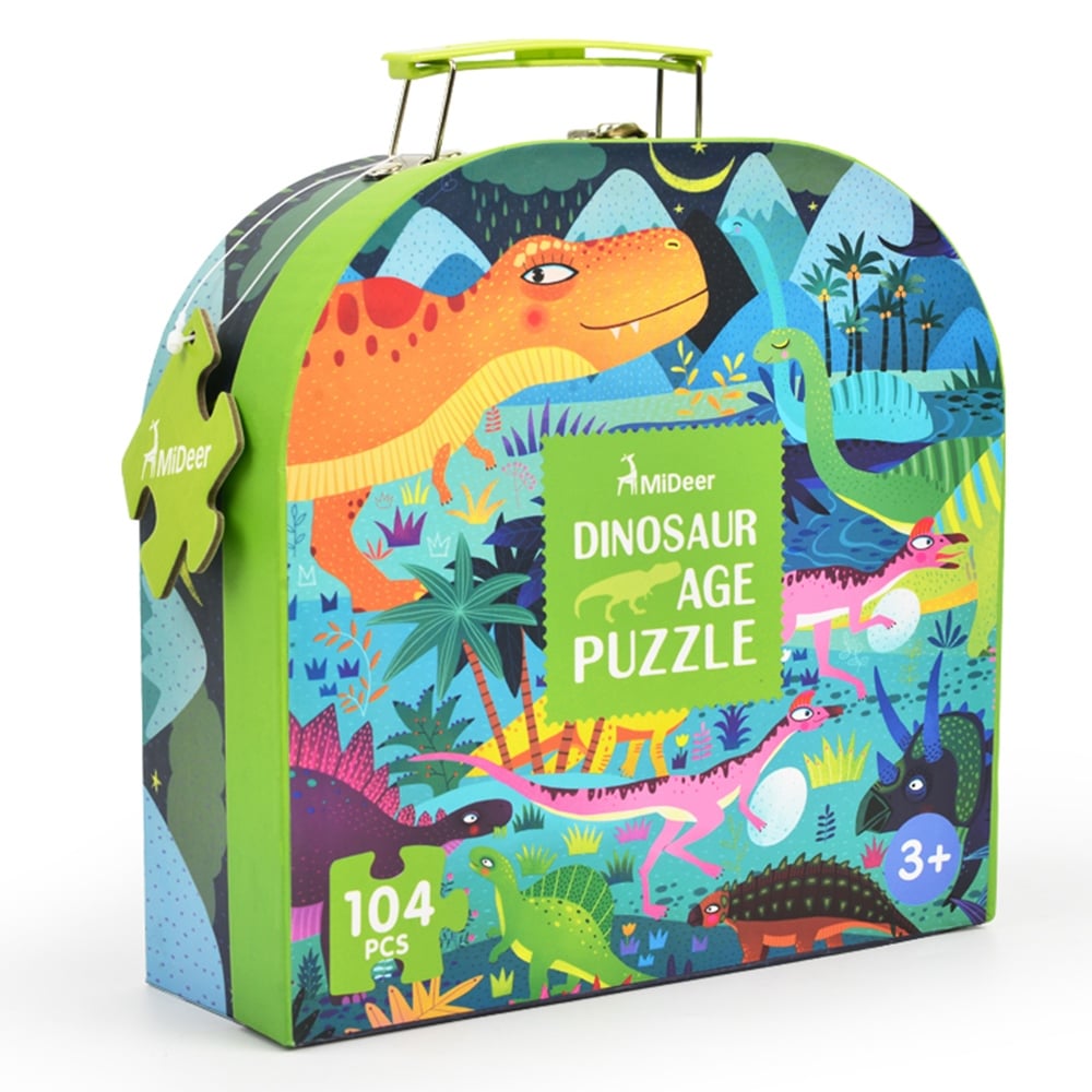 GIFT BOX PUZZLE-DINOSAUR AGE Çocuk Kitapları Uzmanı - Children's Books Expert