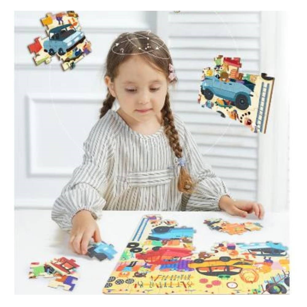 GIFT BOX PUZZLE-MY GARAGE Çocuk Kitapları Uzmanı - Children's Books Expert