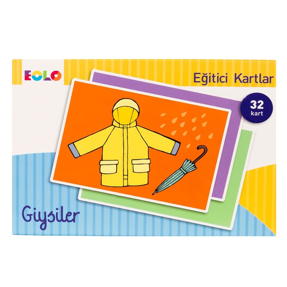 GİYSİLER - EĞİTİCİ KARTLAR