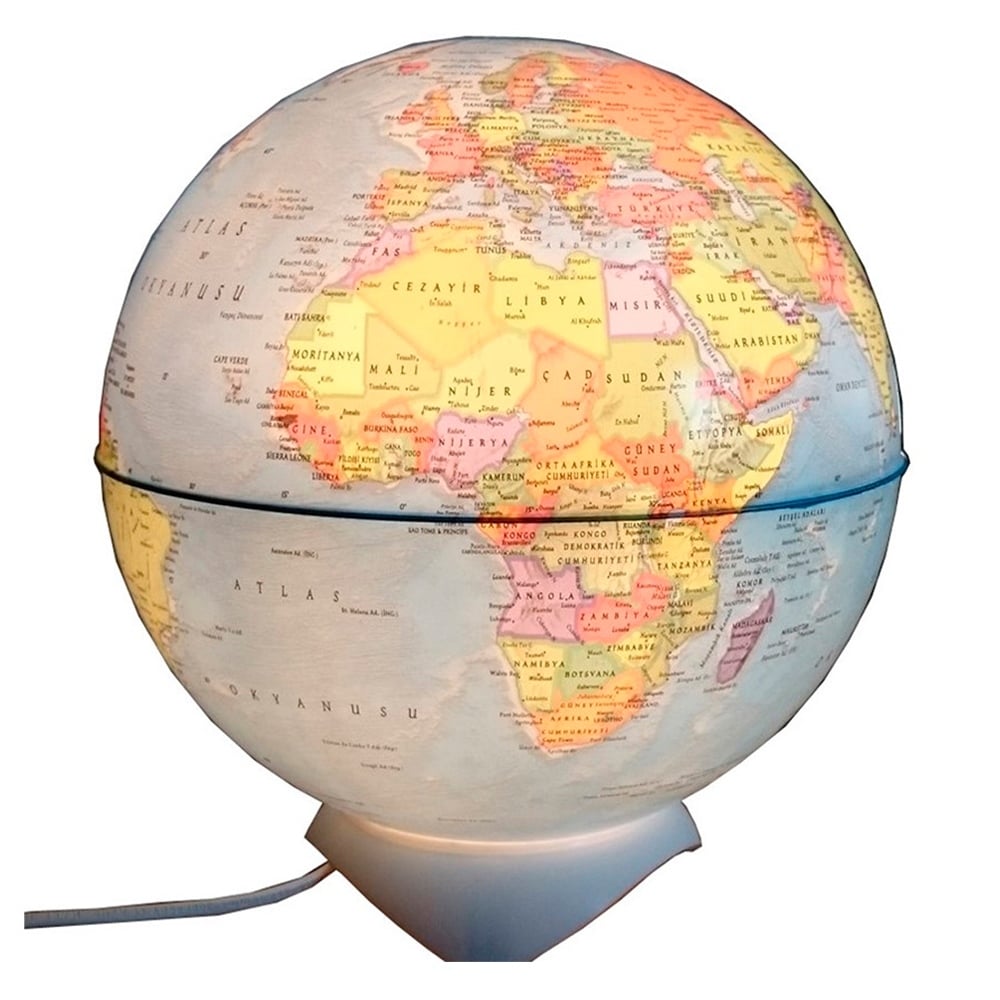 GLOBE LIGHT / ABAJUR FİZİKİ 26 CM Çocuk Kitapları Uzmanı - Children's Books Expert