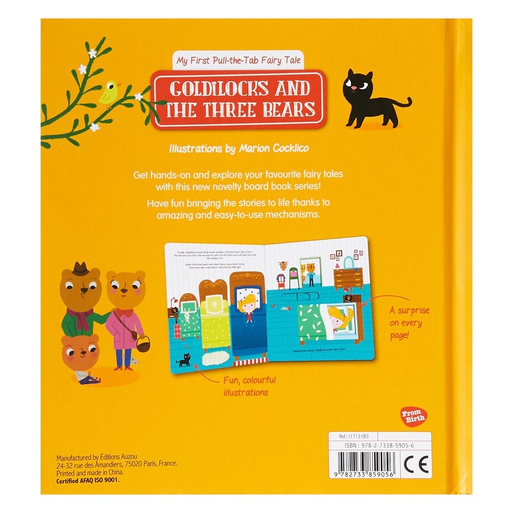 GOLDILOCKS MY FIRST PULL THE TAB FAIRY TALES Çocuk Kitapları Uzmanı - Children's Books Expert