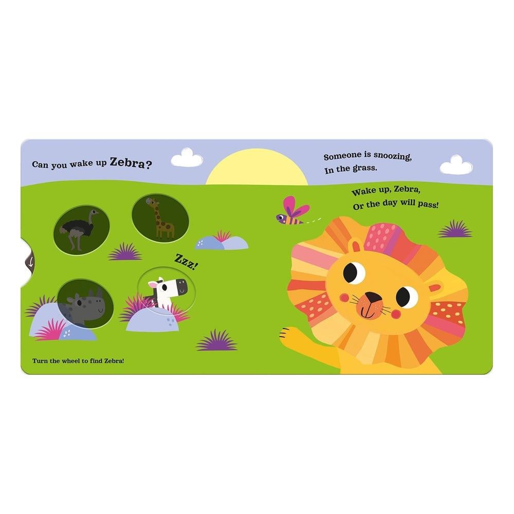 Good Morning Lion - Magic Wheel Book Çocuk Kitapları Uzmanı - Children's Books Expert