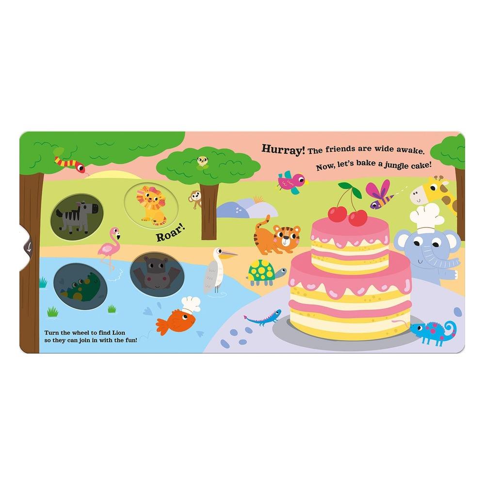 Good Morning Lion - Magic Wheel Book Çocuk Kitapları Uzmanı - Children's Books Expert