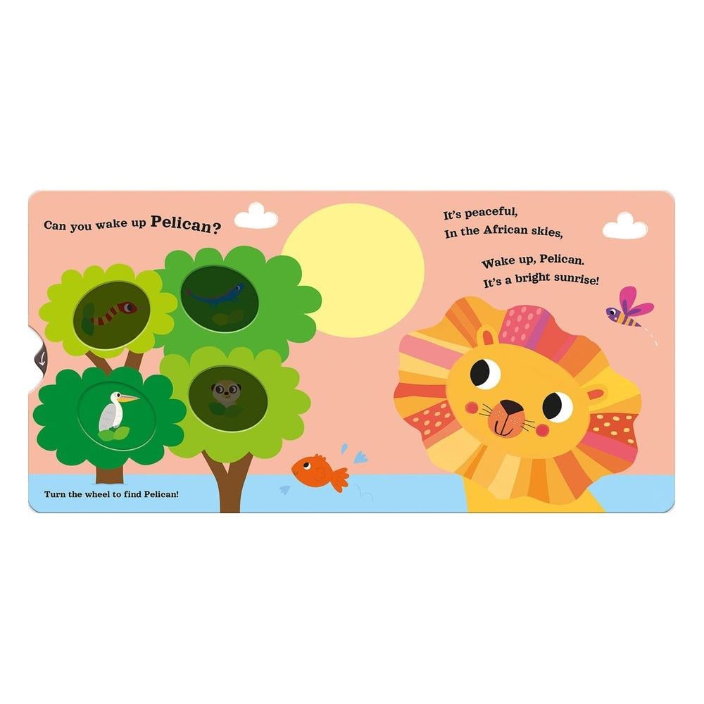 Good Morning Lion - Magic Wheel Book Çocuk Kitapları Uzmanı - Children's Books Expert