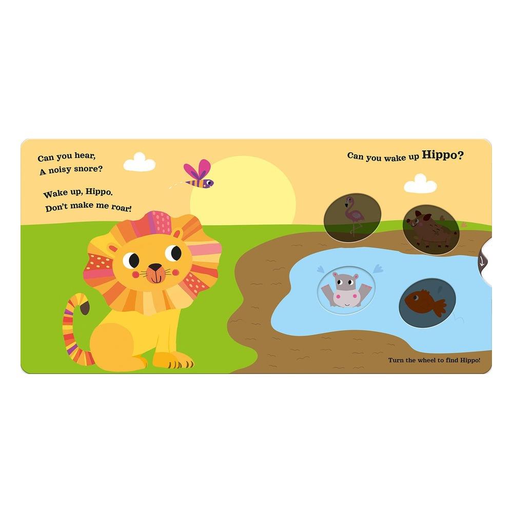 Good Morning Lion - Magic Wheel Book Çocuk Kitapları Uzmanı - Children's Books Expert