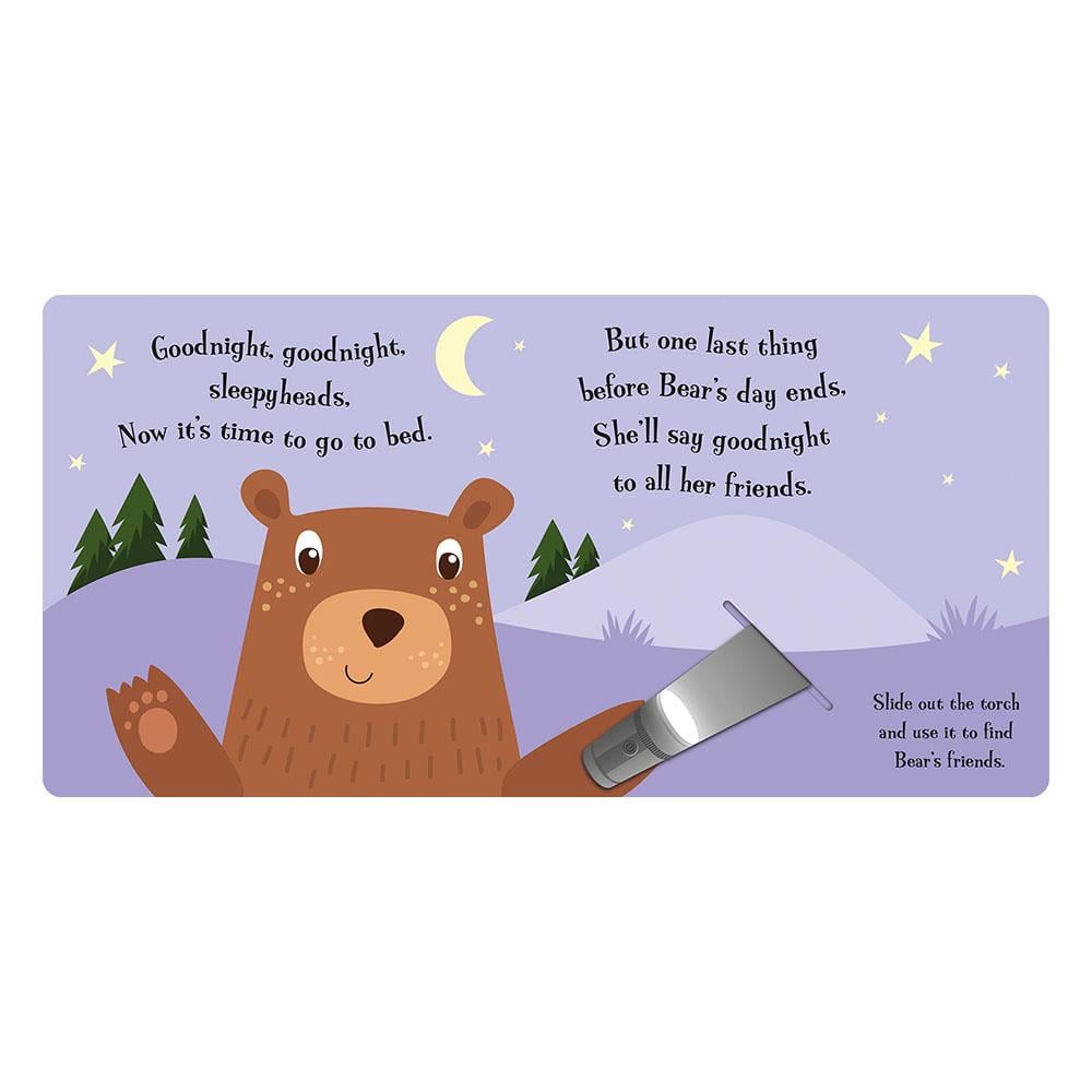 Goodnight Bear - A Magic Torch Book Çocuk Kitapları Uzmanı - Children's Books Expert