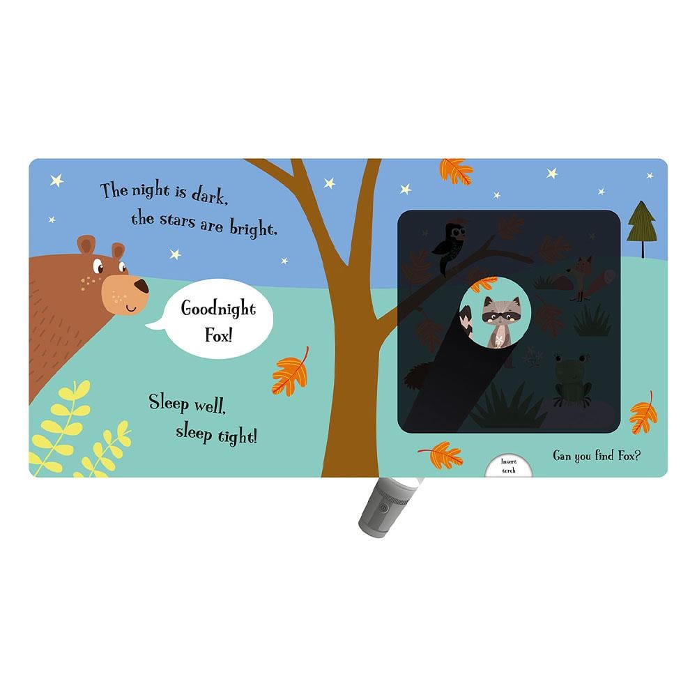 Goodnight Bear - A Magic Torch Book Çocuk Kitapları Uzmanı - Children's Books Expert