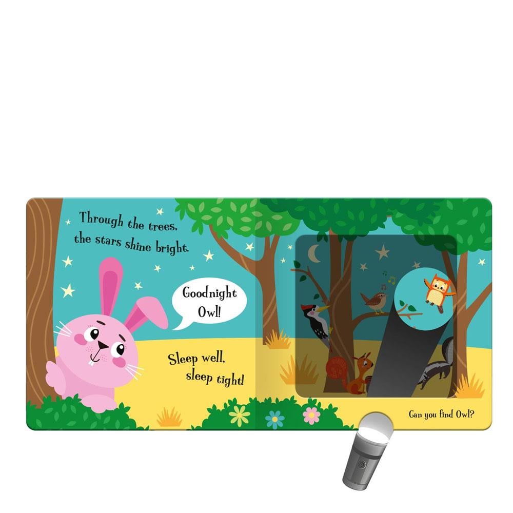 Goodnight Bunny - A Magic Torch Book Çocuk Kitapları Uzmanı - Children's Books Expert