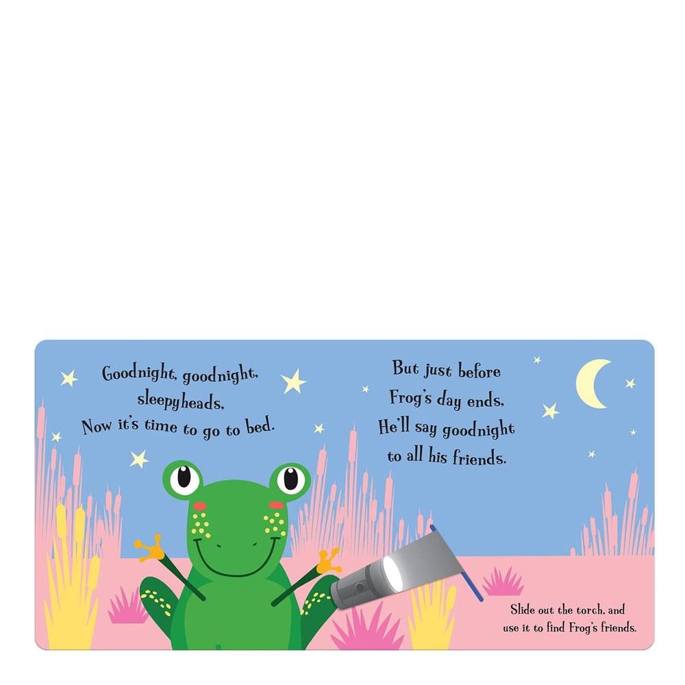 Goodnight Frog - A Magic Torch Book Çocuk Kitapları Uzmanı - Children's Books Expert