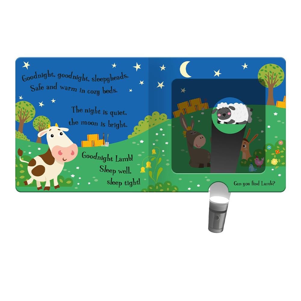 Goodnight Lamb - A Magic Torch Book Çocuk Kitapları Uzmanı - Children's Books Expert