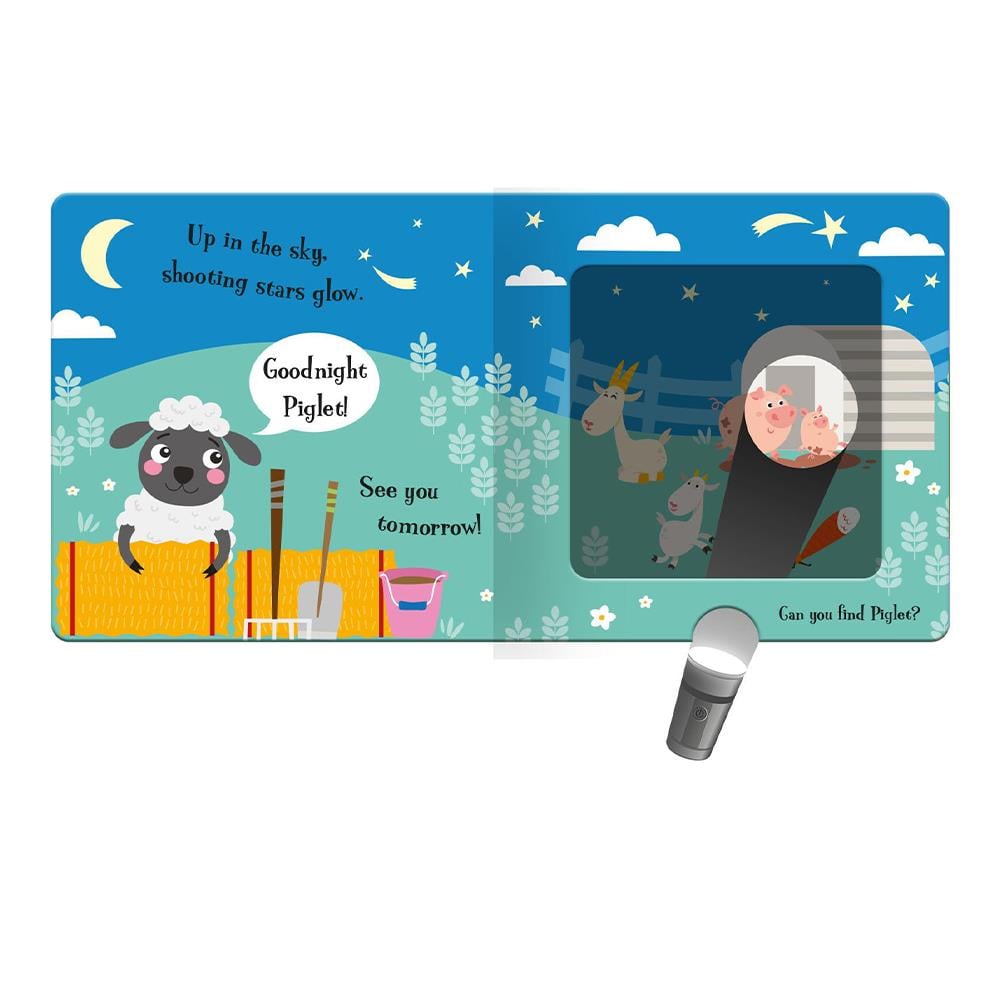 Goodnight Lamb - A Magic Torch Book Çocuk Kitapları Uzmanı - Children's Books Expert