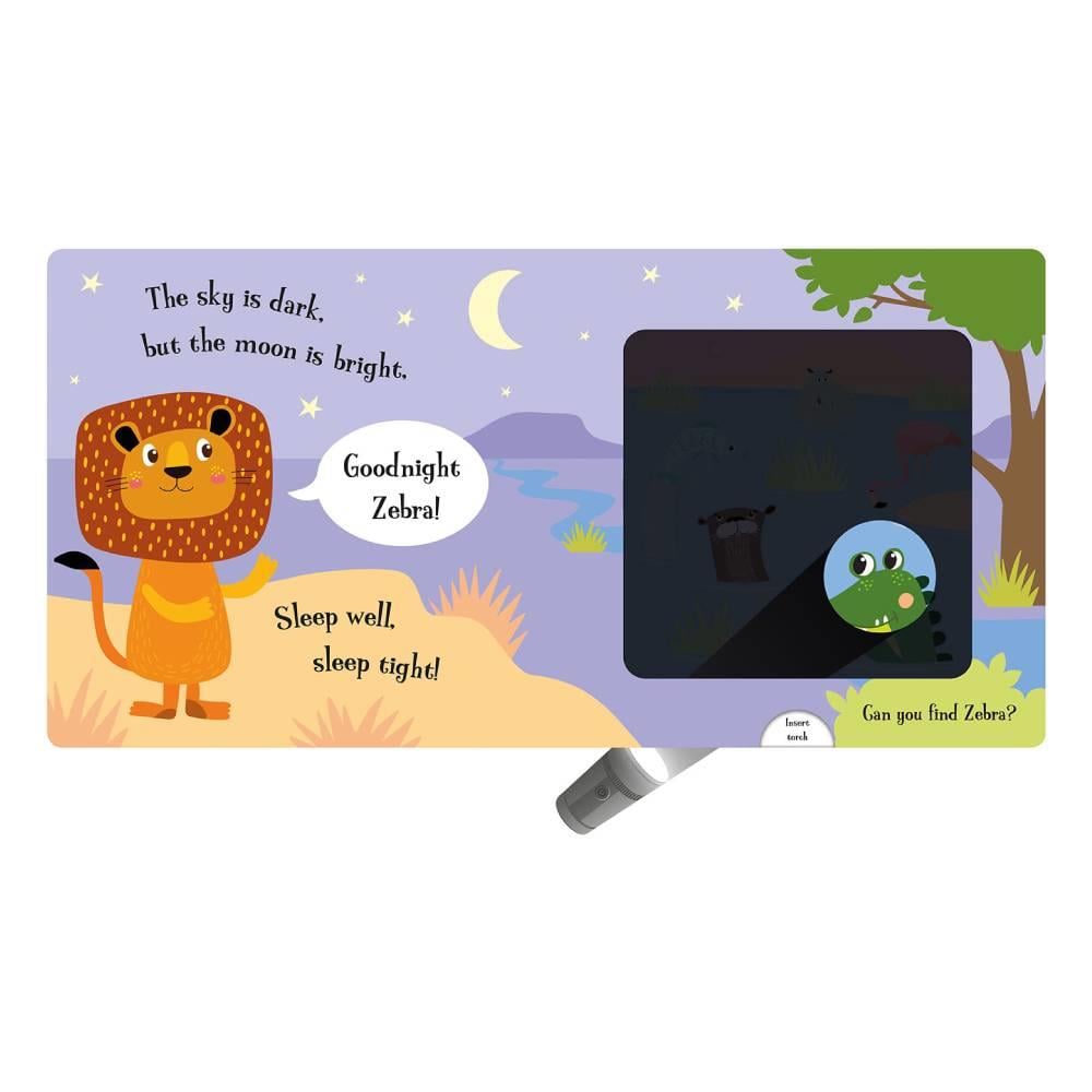 Goodnight Lion - A Magic Torch Book Çocuk Kitapları Uzmanı - Children's Books Expert