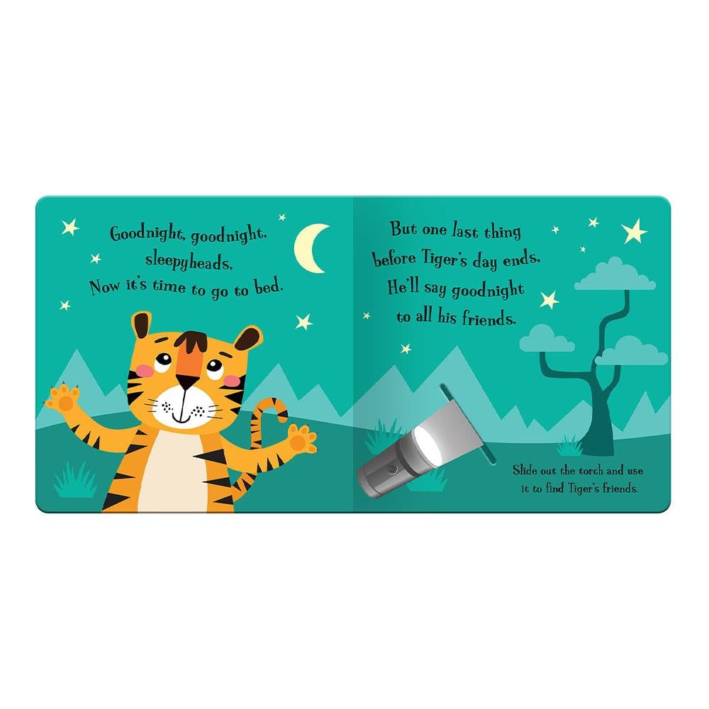 Goodnight Tiger - A Magic Torch Book Çocuk Kitapları Uzmanı - Children's Books Expert