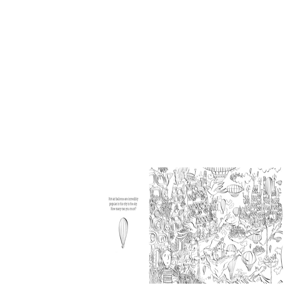 GREAT EXTENDABLE CITYSCAPES TO COLOUR Çocuk Kitapları Uzmanı - Children's Books Expert