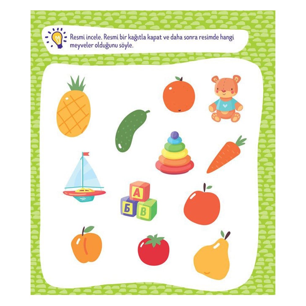 HAFIZA GELİŞİMİ - GÖRSEL VE İŞİTSEL HAFIZA GELİŞİM Çocuk Kitapları Uzmanı - Children's Books Expert