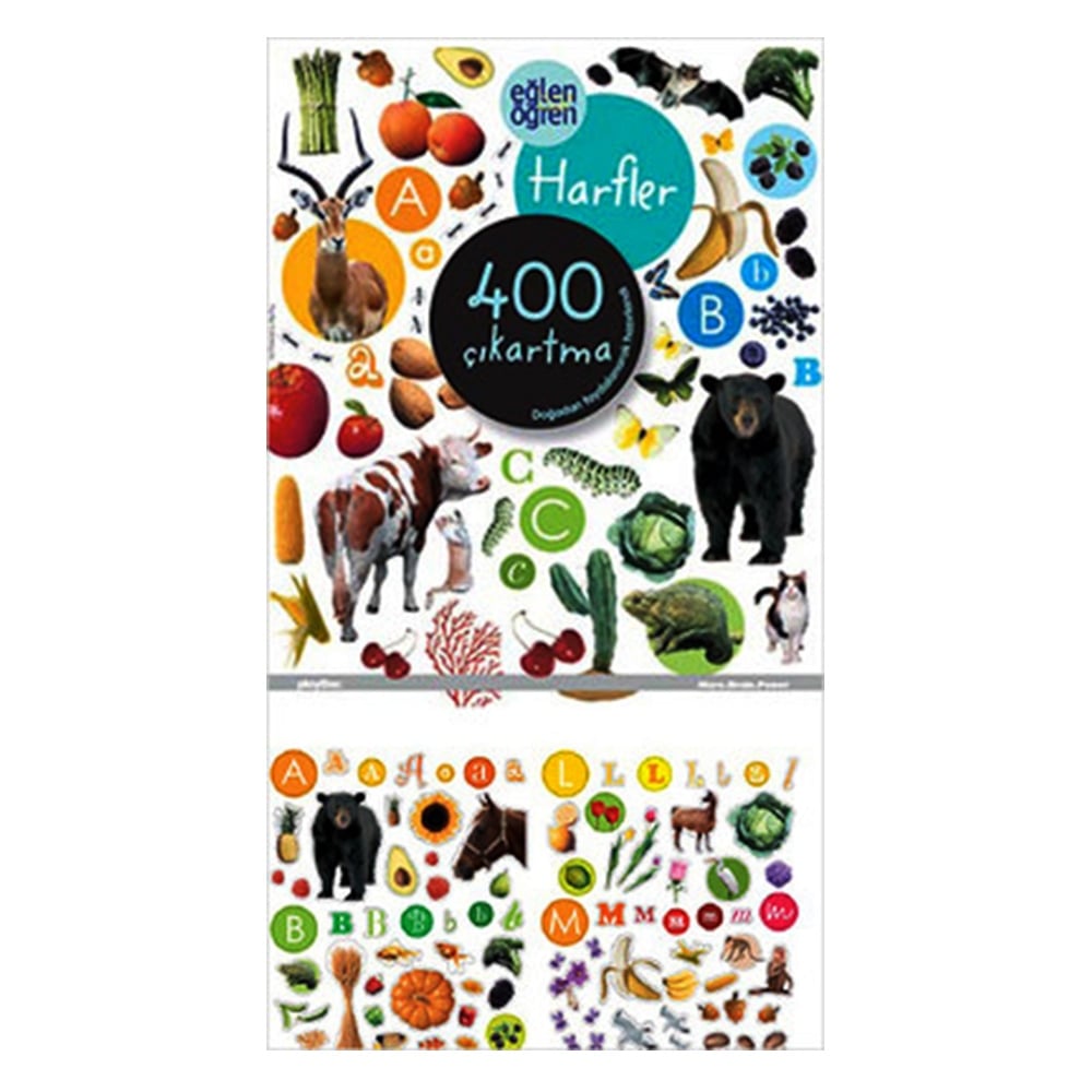 HARFLER 400 ÇIKARTMA Çocuk Kitapları Uzmanı - Children's Books Expert
