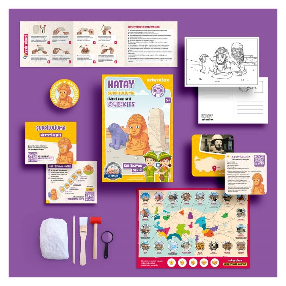 HATAY EĞİTİCİ ARKEOLOJİK KAZI SETİ Çocuk Kitapları Uzmanı - Children's Books Expert