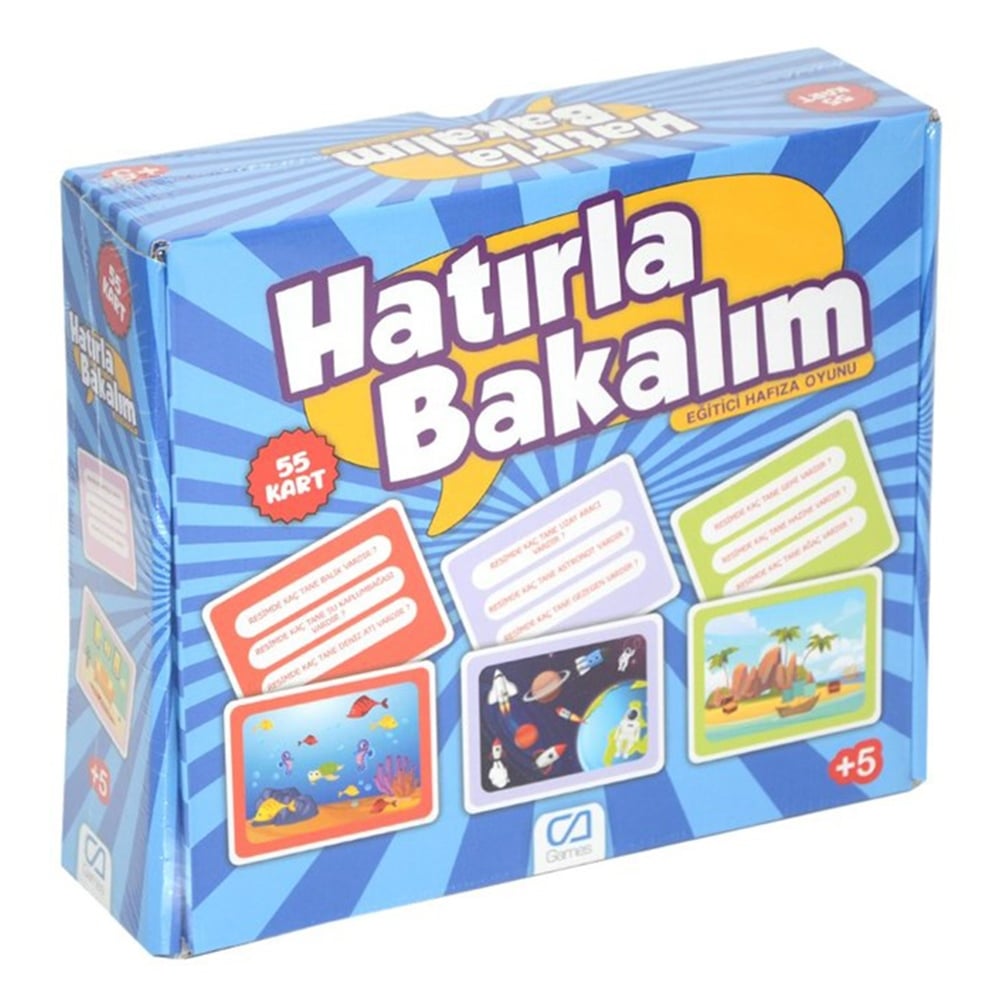 HATIRLA BAKALIM EĞİTİCİ HAFIZA OYUNU