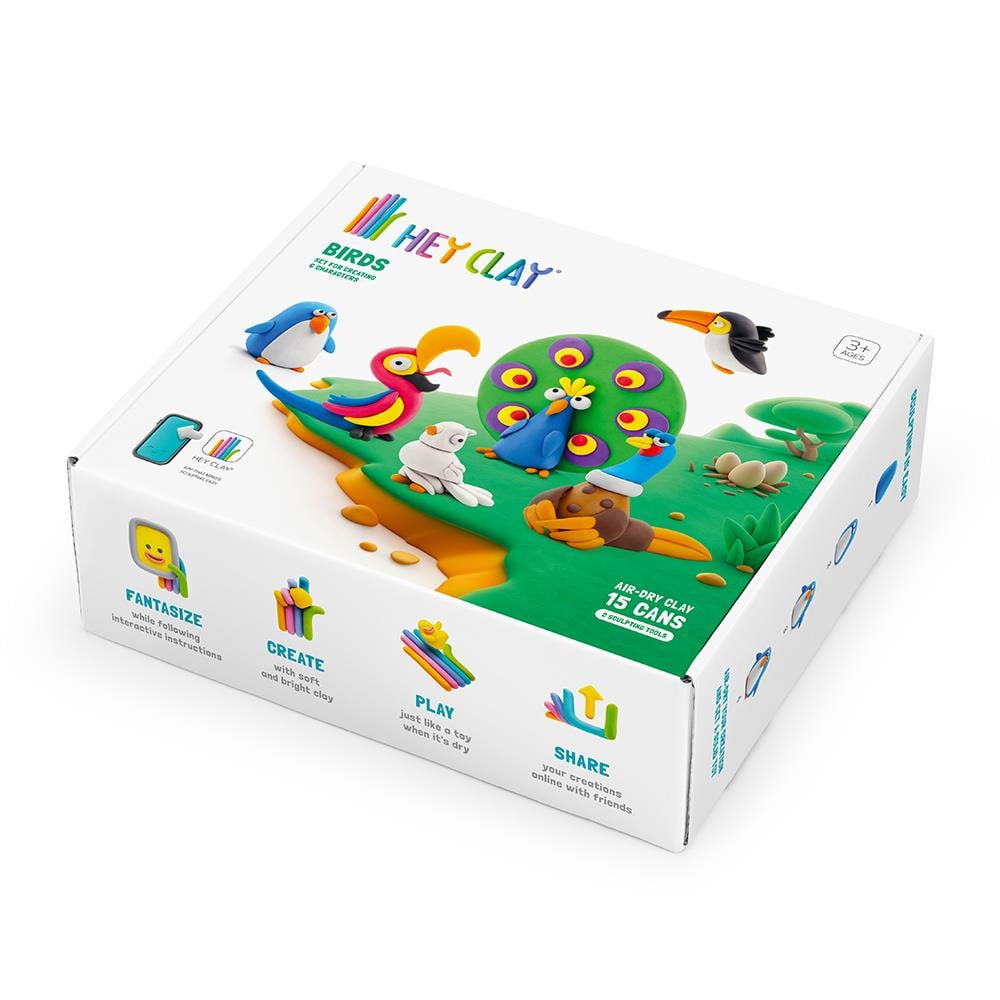 Hava İle Kuruyan Kil - Kuşlar (15 Li Kutu) Çocuk Kitapları Uzmanı - Children's Books Expert