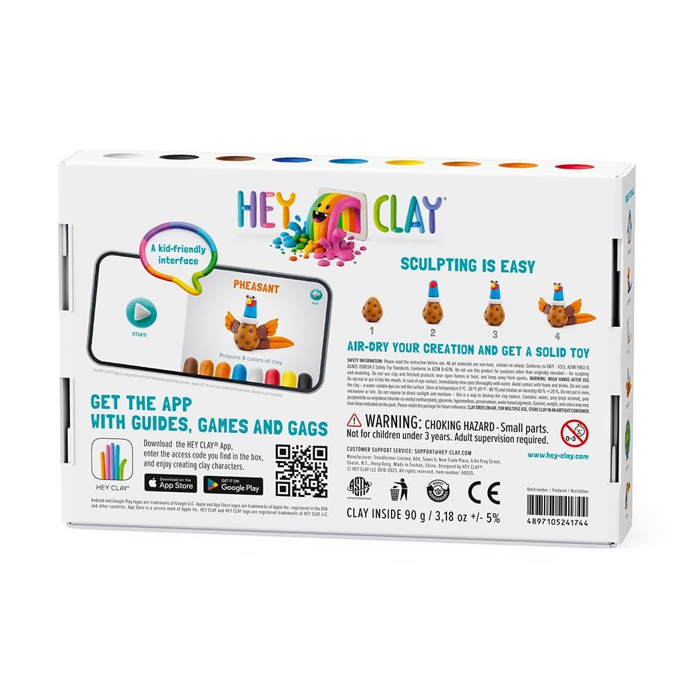 Hava İle Kuruyan Kil - Kuşlar (6 Lı Kutu) Çocuk Kitapları Uzmanı - Children's Books Expert