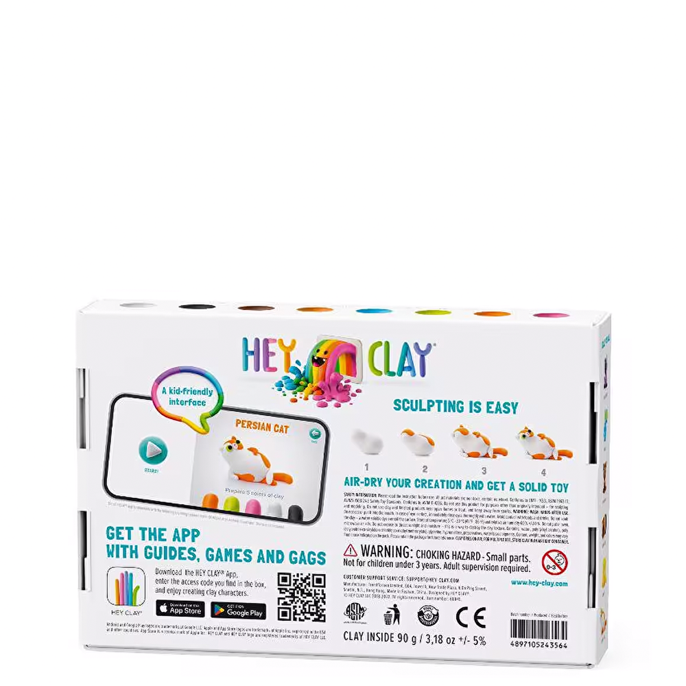 Hava İle Kuruyan Kil - Sevimli Evcil Hayvanlar Çocuk Kitapları Uzmanı - Children's Books Expert