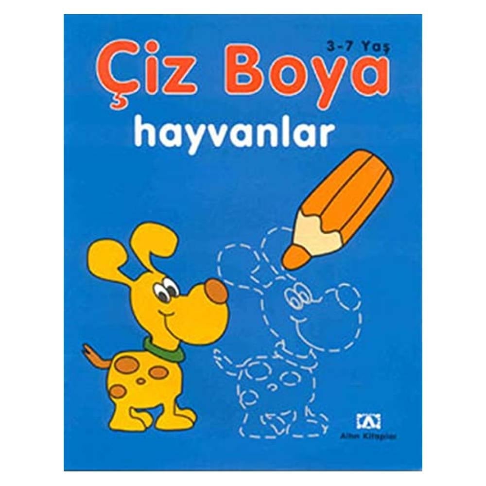 HAYVANLAR ÇİZ BOYA Çocuk Kitapları Uzmanı - Children's Books Expert
