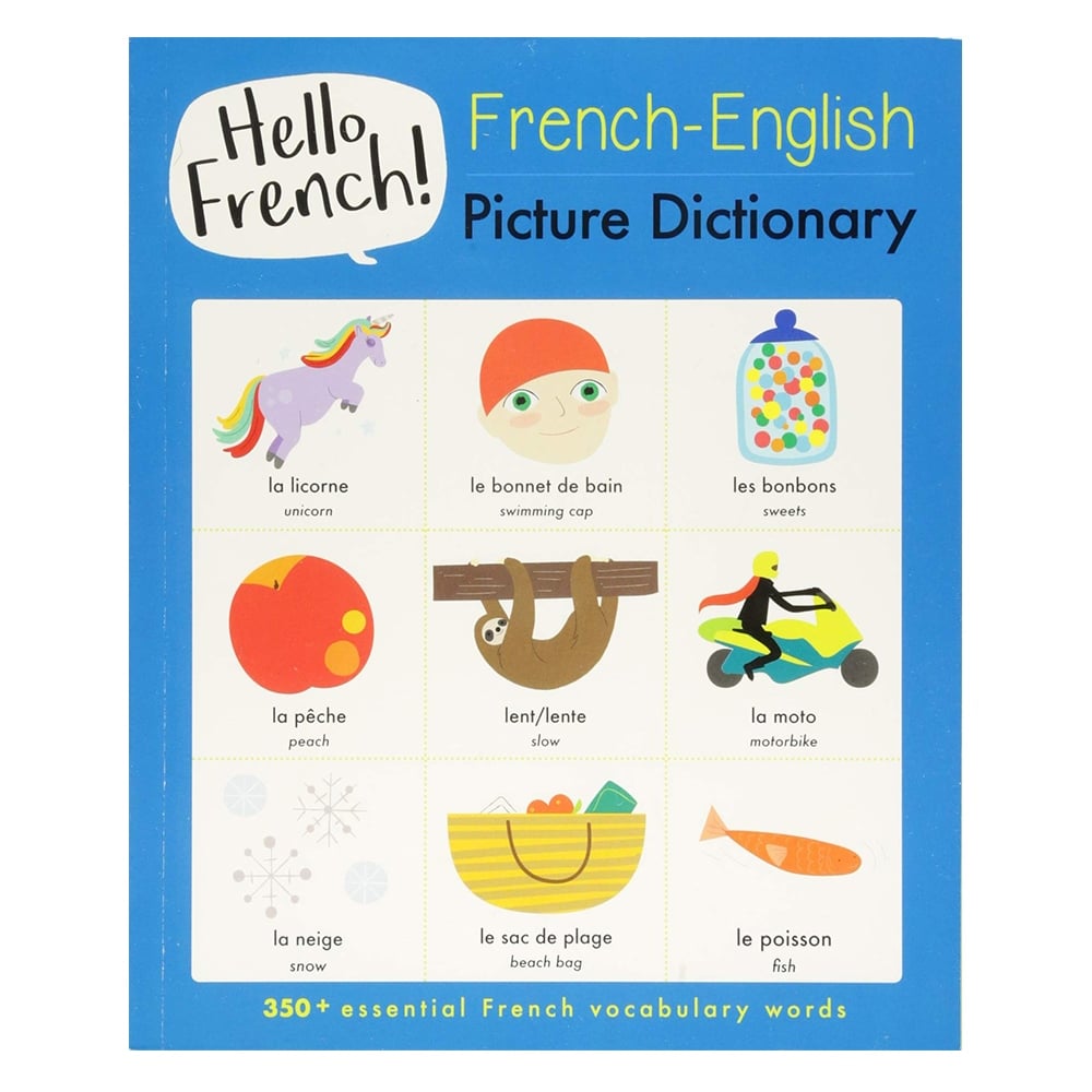 HELLO FRENCH! FRENCH-ENGLISH PICTURE DICTIONARY #yenigelenler Çocuk Kitapları Uzmanı - Children's Books Expert