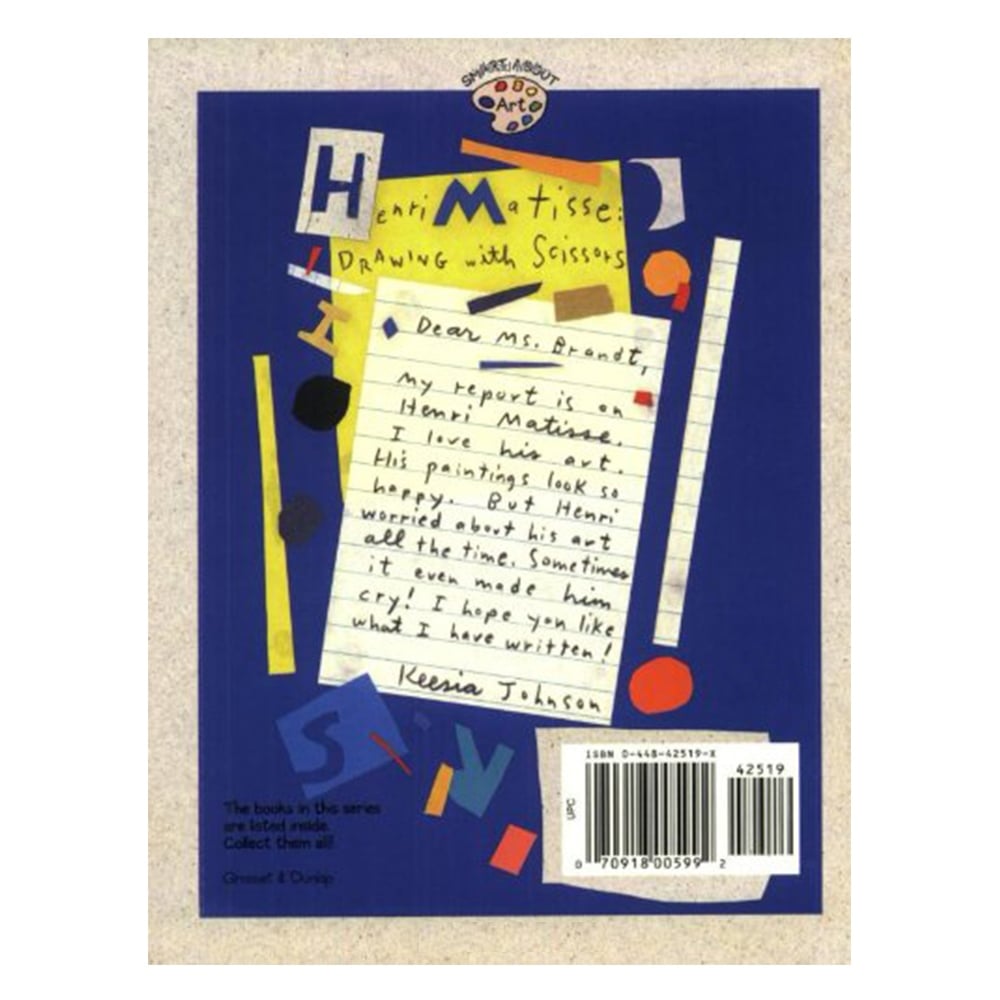 HENRI MATISSE: DRAWING WITH SCISSORS Çocuk Kitapları Uzmanı - Children's Books Expert