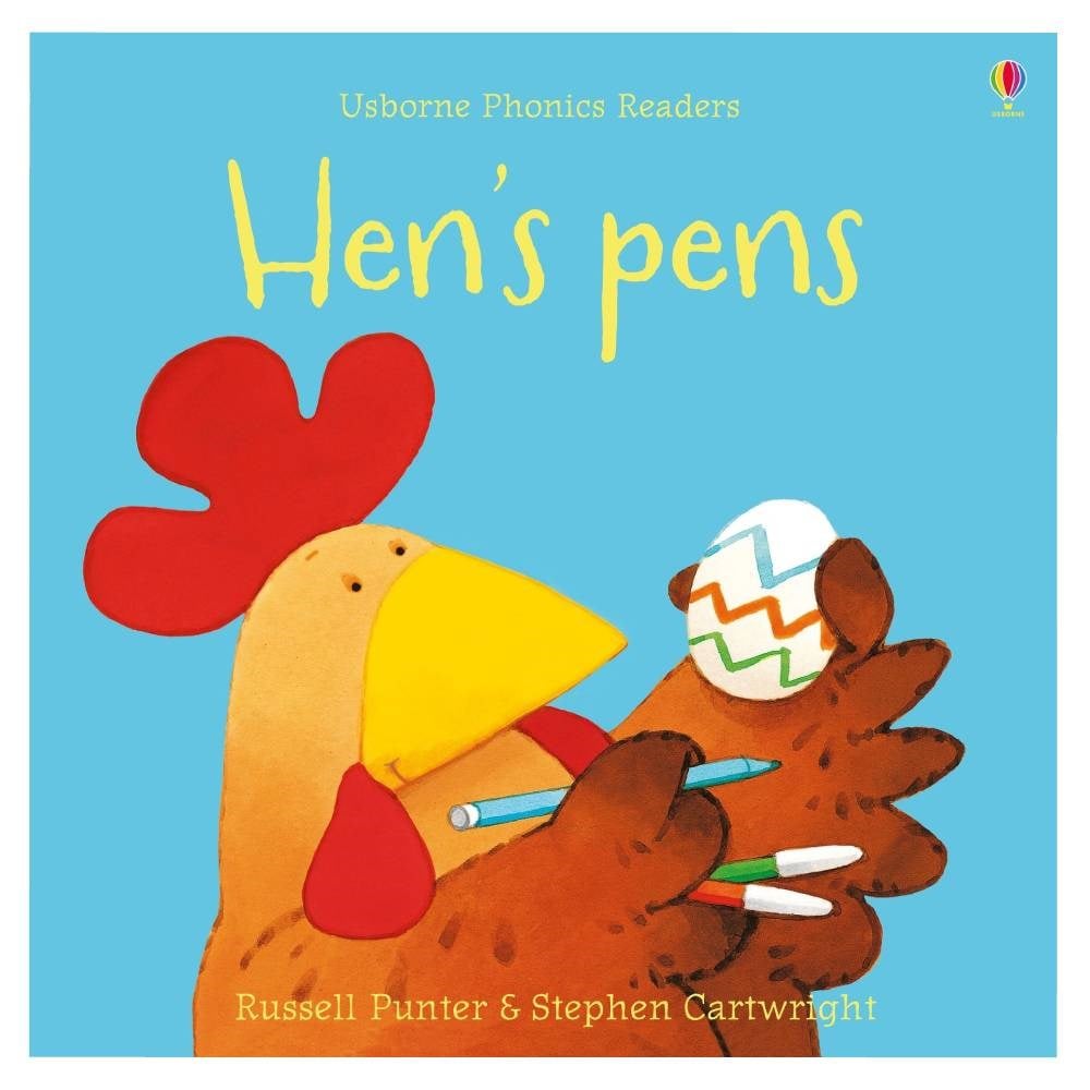HENS PENS - USBORNE PHONICS READERS Çocuk Kitapları Uzmanı - Children's Books Expert
