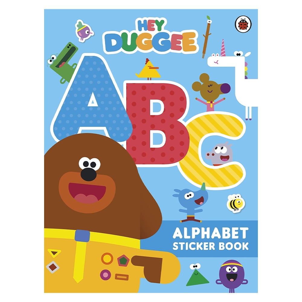 HEY DUGGEE: ABC ALPHABET STICKER BOOK Çocuk Kitapları Uzmanı - Children's Books Expert