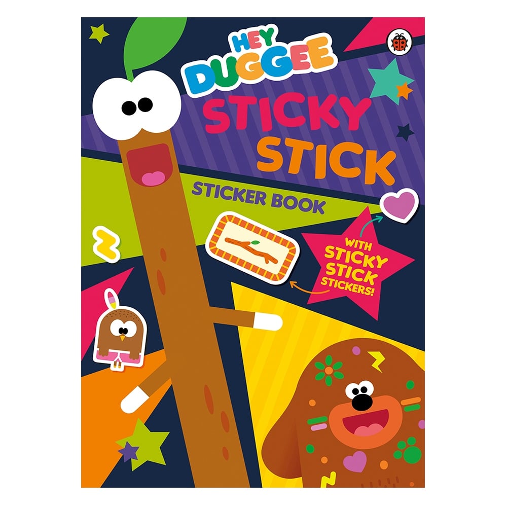 HEY DUGGEE: STICKY STICK STICKER BOOK Çocuk Kitapları Uzmanı - Children's Books Expert