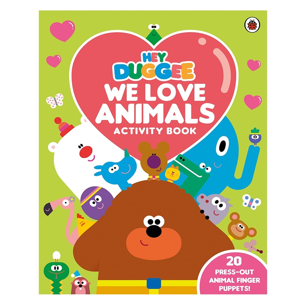 HEY DUGGEE: WE LOVE ANIMALS ACTIVITY BOO Çocuk Kitapları Uzmanı - Children's Books Expert