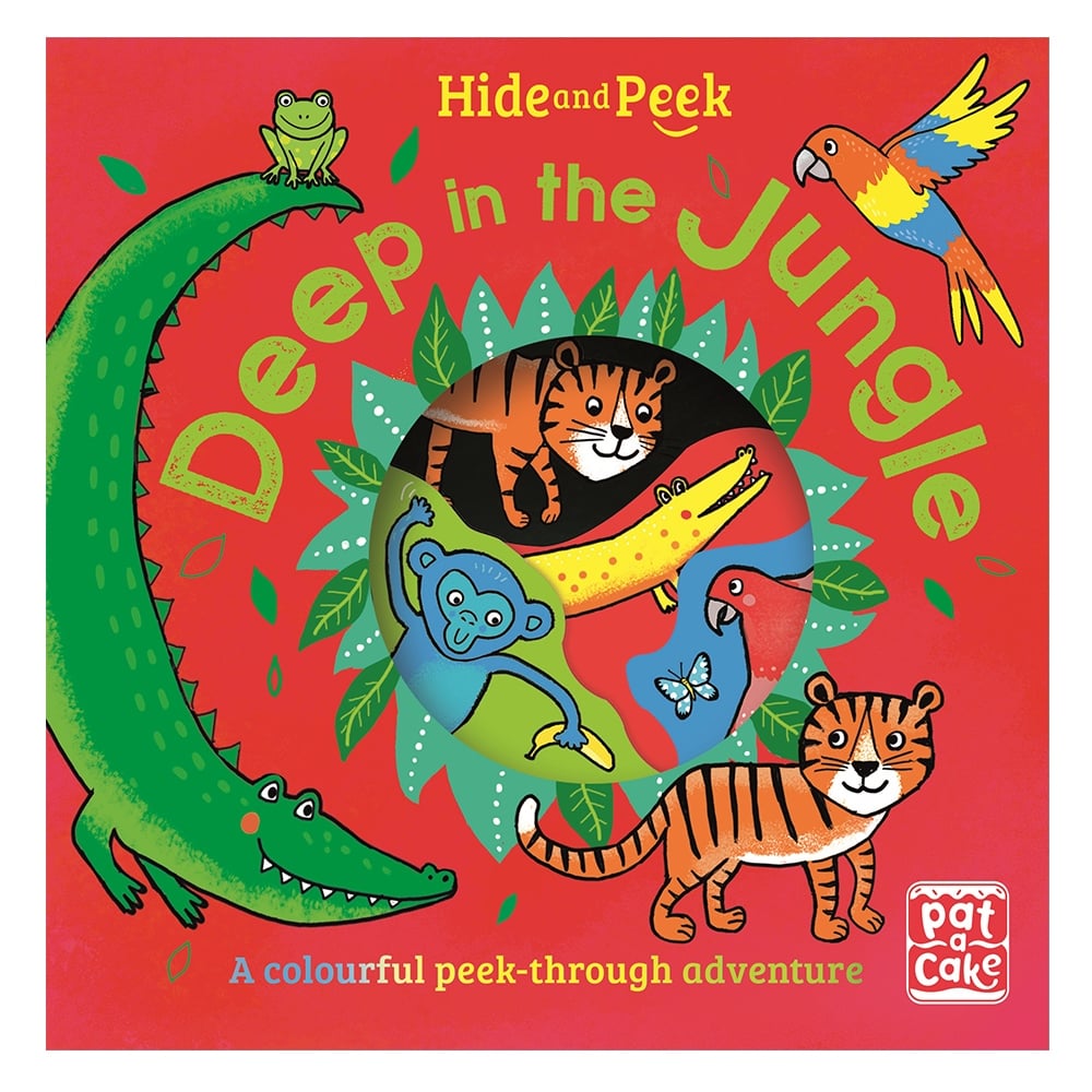 HIDE AND PEEK DEEP IN THE JUNGLE Çocuk Kitapları Uzmanı - Children's Books Expert