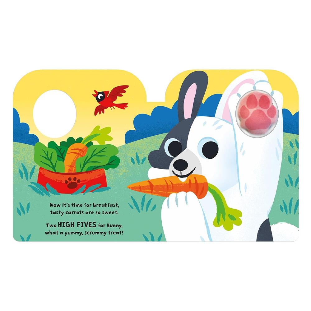 High Five Bunny - A count-and-squeak book Çocuk Kitapları Uzmanı - Children's Books Expert