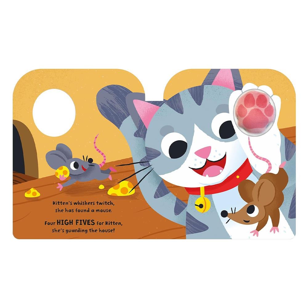 High Five Kitten - A count-and-squeak book Çocuk Kitapları Uzmanı - Children's Books Expert