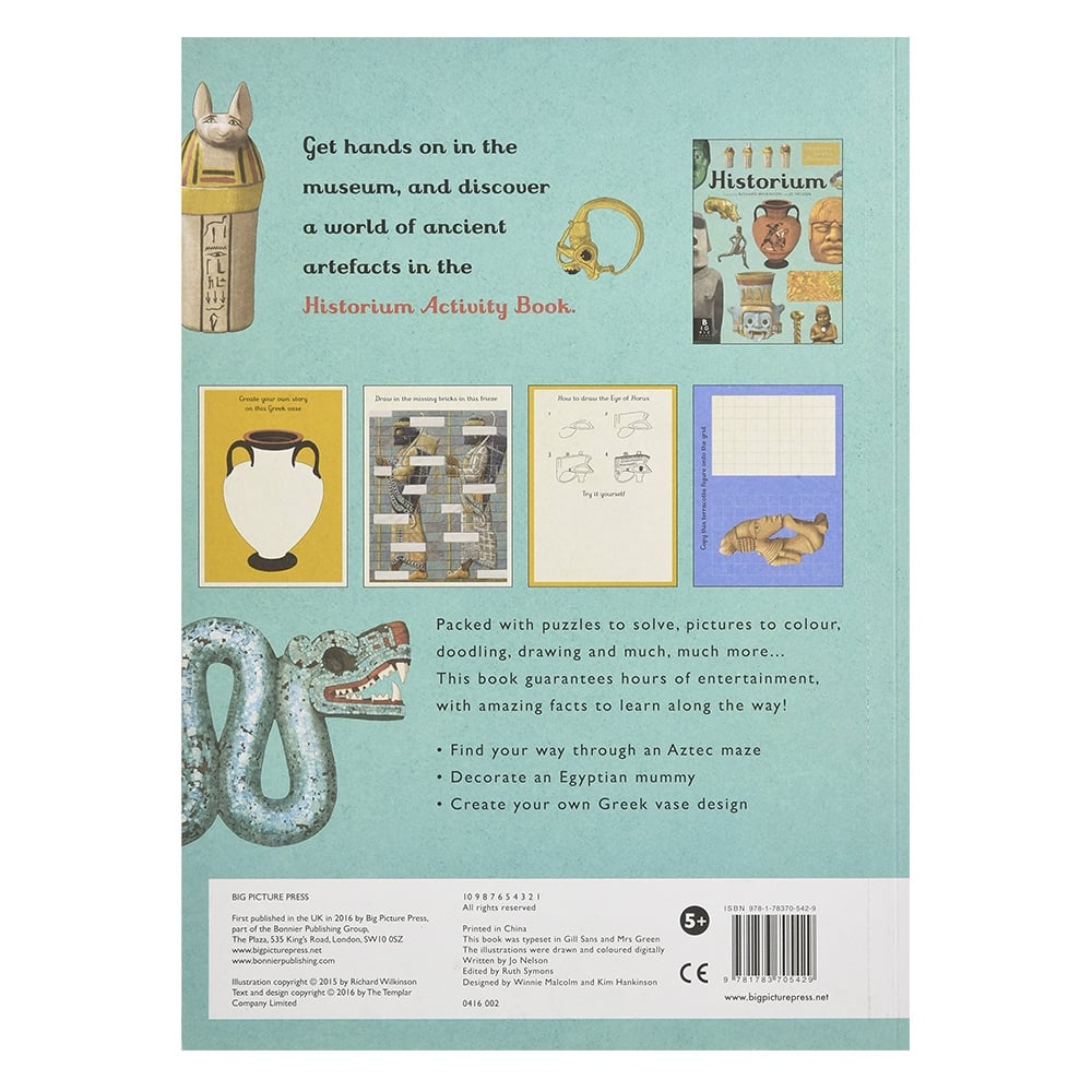 HISTORIUM ACTIVITY BOOK Çocuk Kitapları Uzmanı - Children's Books Expert