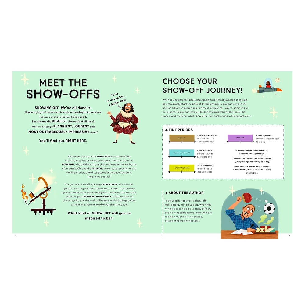 History s BIGGEST Show-offs Çocuk Kitapları Uzmanı - Children's Books Expert
