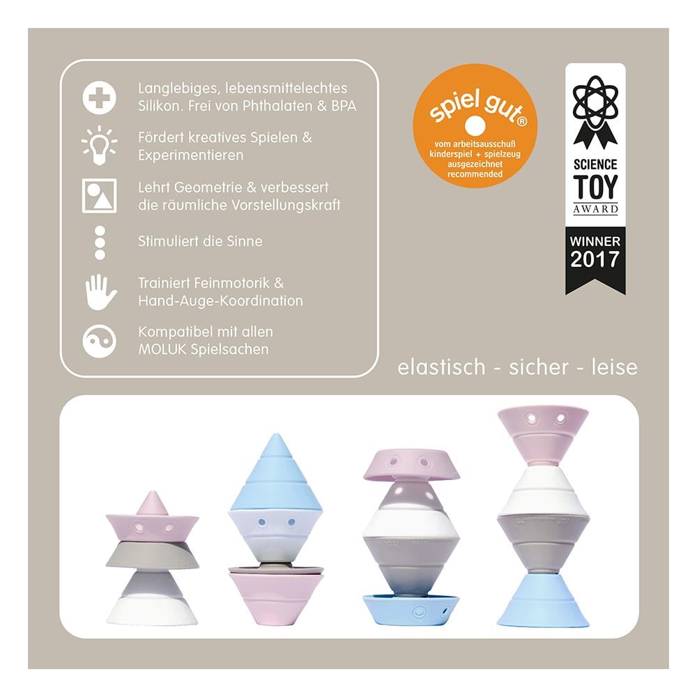 Hix Pastel White-Baby Pink-Beige-Ice Blue Çocuk Kitapları Uzmanı - Children's Books Expert