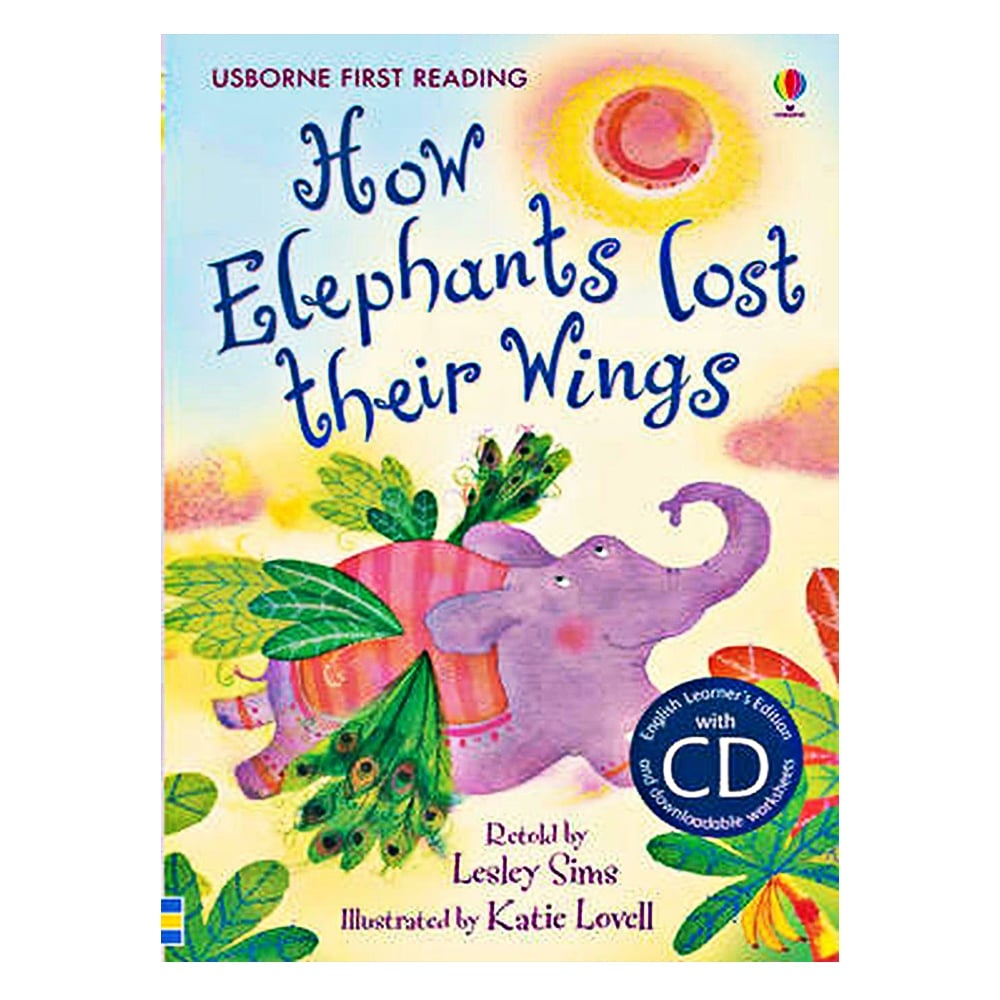 HOW ELEPHANTS LOST THEIR WINGS + CD #yenigelenler Çocuk Kitapları Uzmanı - Children's Books Expert