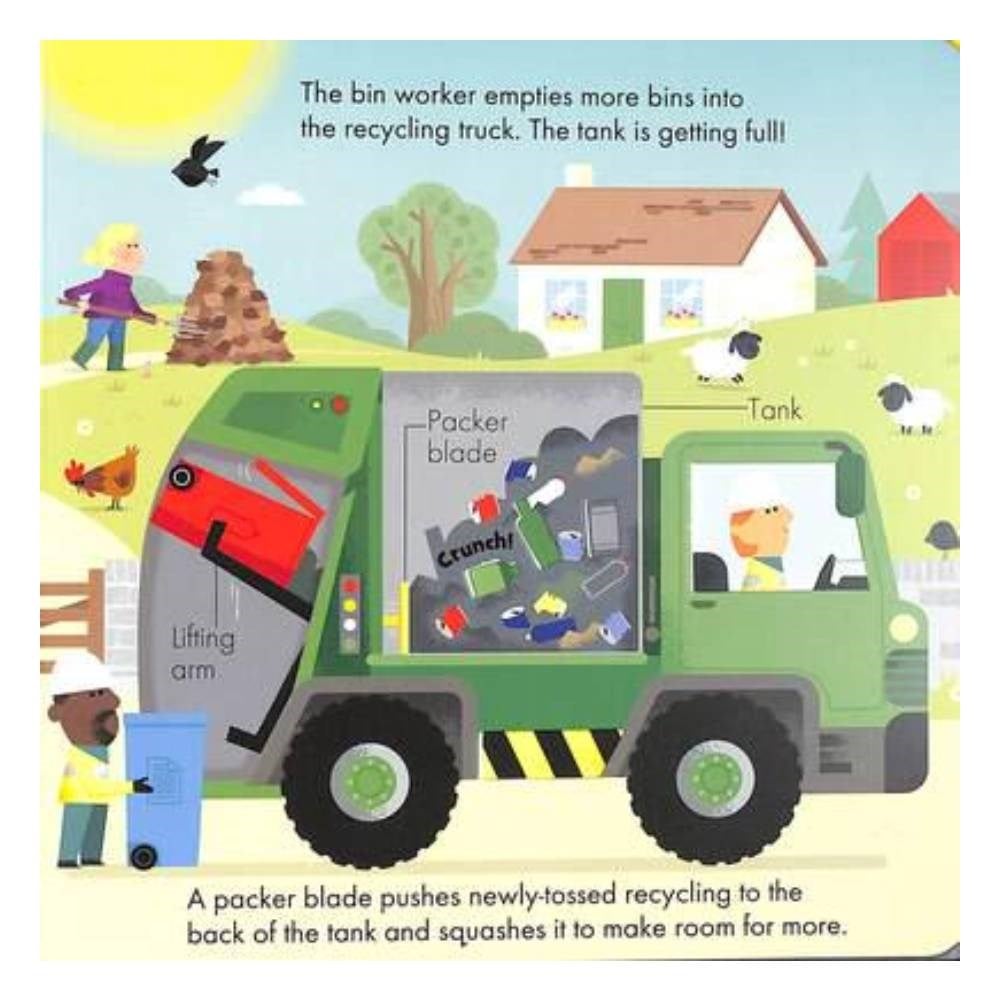 How It Works - Recycling Truck Çocuk Kitapları Uzmanı - Children's Books Expert