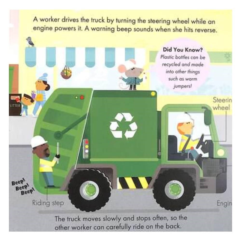 How It Works - Recycling Truck Çocuk Kitapları Uzmanı - Children's Books Expert