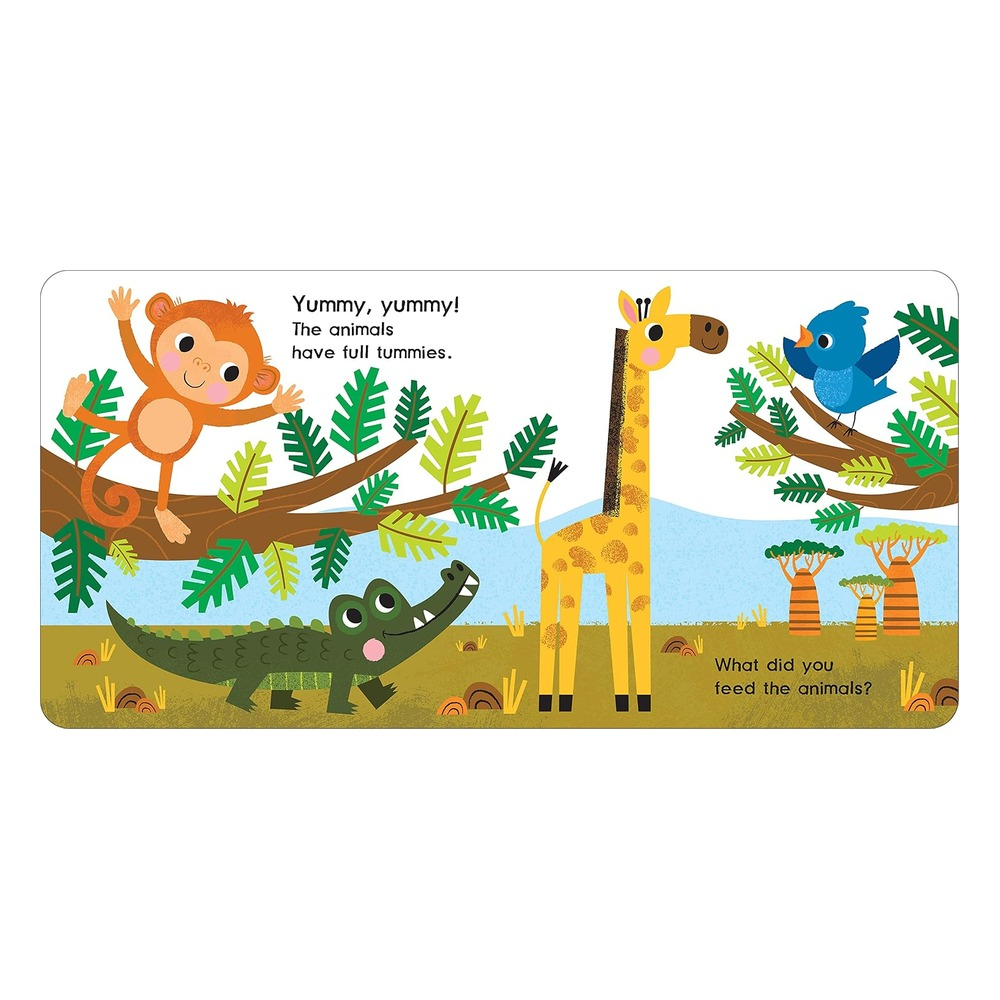 Hungry Animals - Feeding Time Çocuk Kitapları Uzmanı - Children's Books Expert