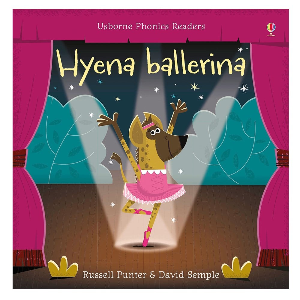 HYENA BALLERINA - USBORNE PHONICS READERS Çocuk Kitapları Uzmanı - Children's Books Expert