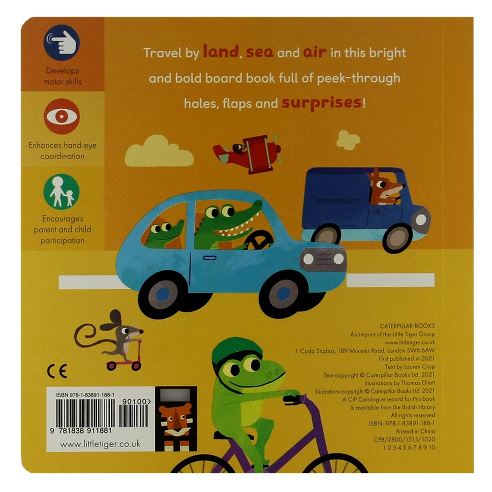 I CAN LEARN MY FIRST PEEK-THROUGH FLAPS - THINGS THAT GO Çocuk Kitapları Uzmanı - Children's Books Expert