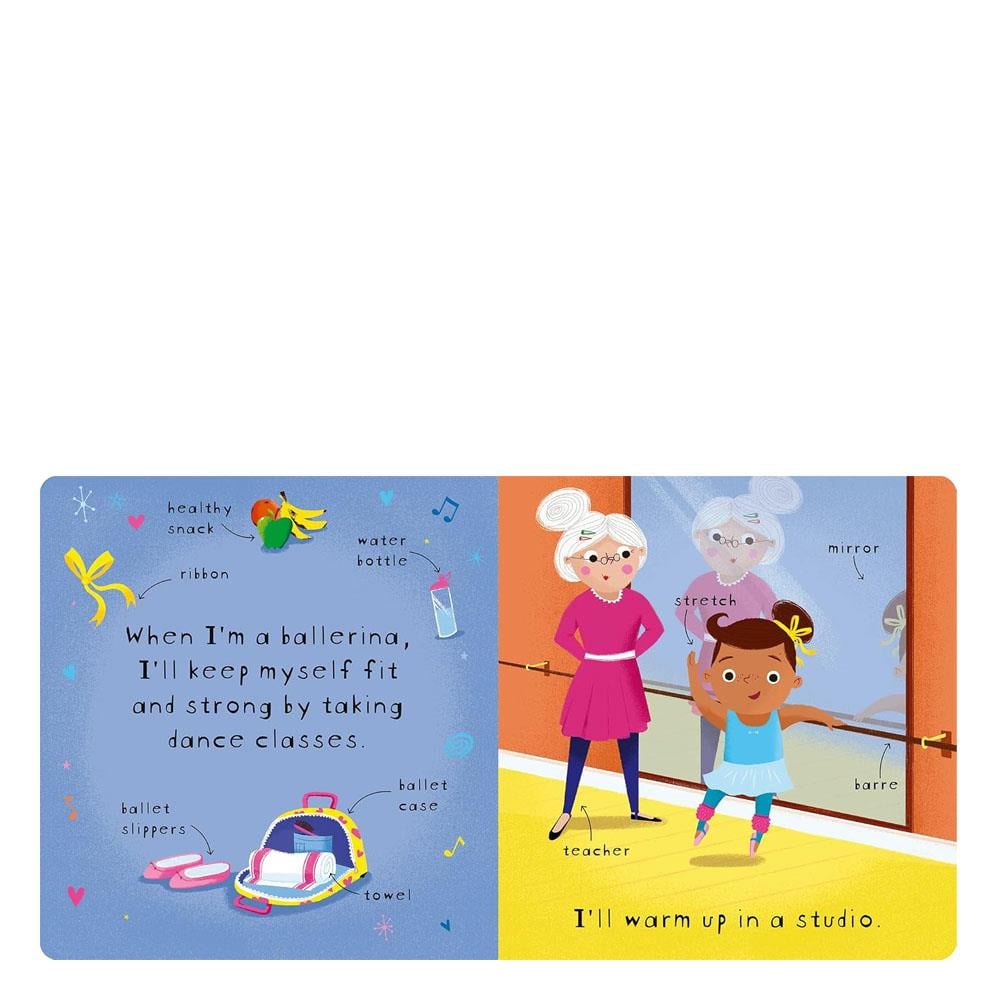 I Want to be a Ballerina Çocuk Kitapları Uzmanı - Children's Books Expert