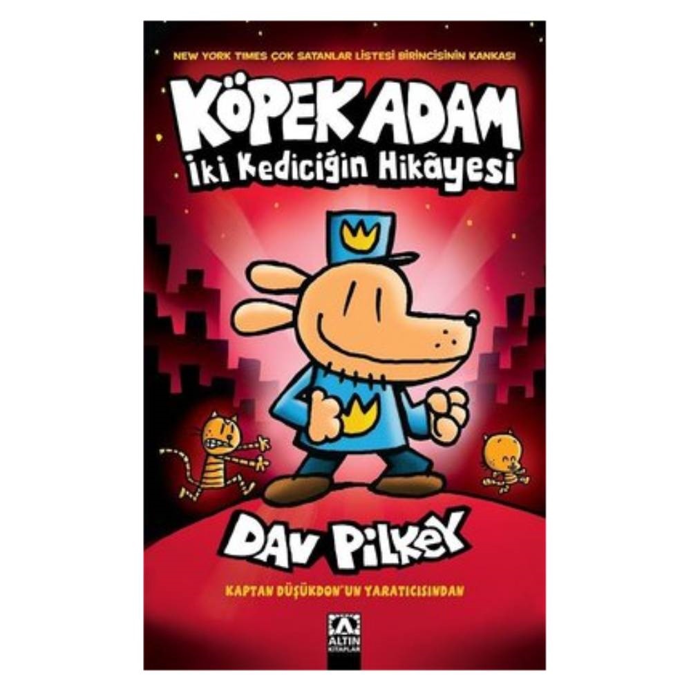 İKİ KEDİCİĞİN HİKAYESİ-KÖPEK ADAM 3 Çocuk Kitapları Uzmanı - Children's Books Expert